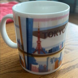 Starbucks Tokyo White Mug with Iconic Cityscape Design